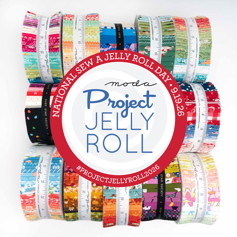 It's National Sew a Jelly Roll Day!