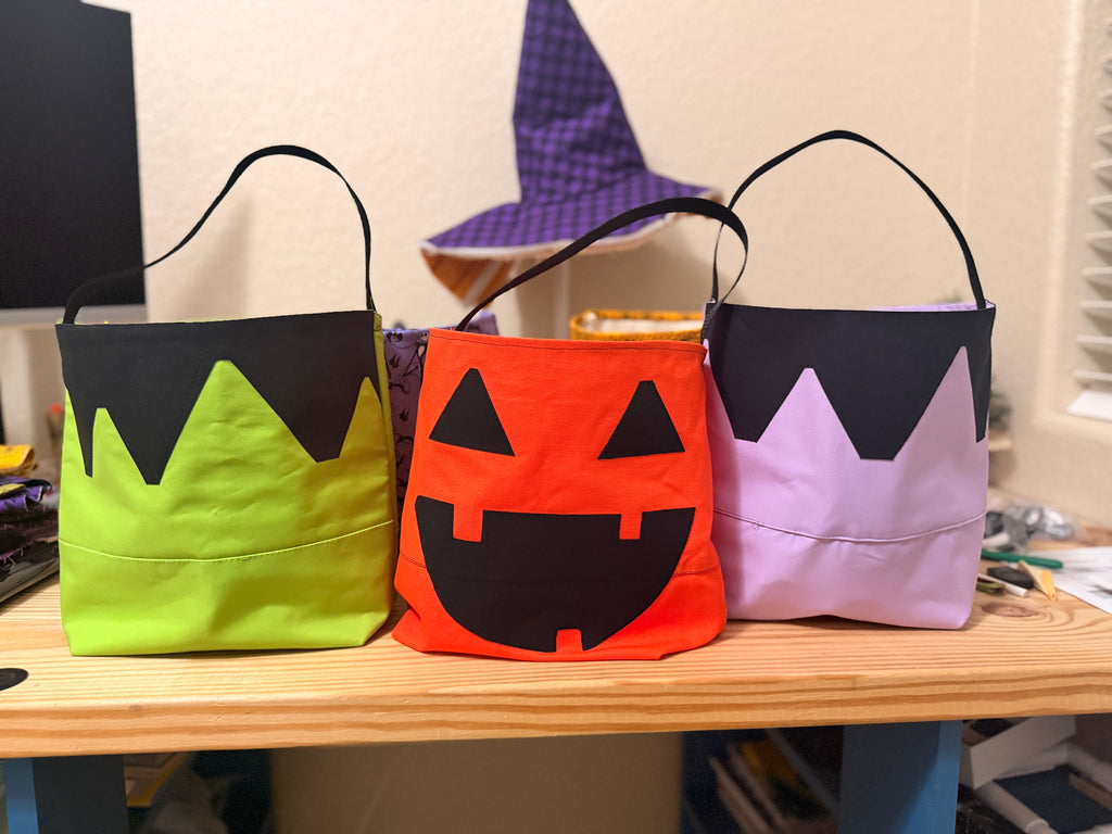 Handmade Halloween Trick-or-Treat Tote