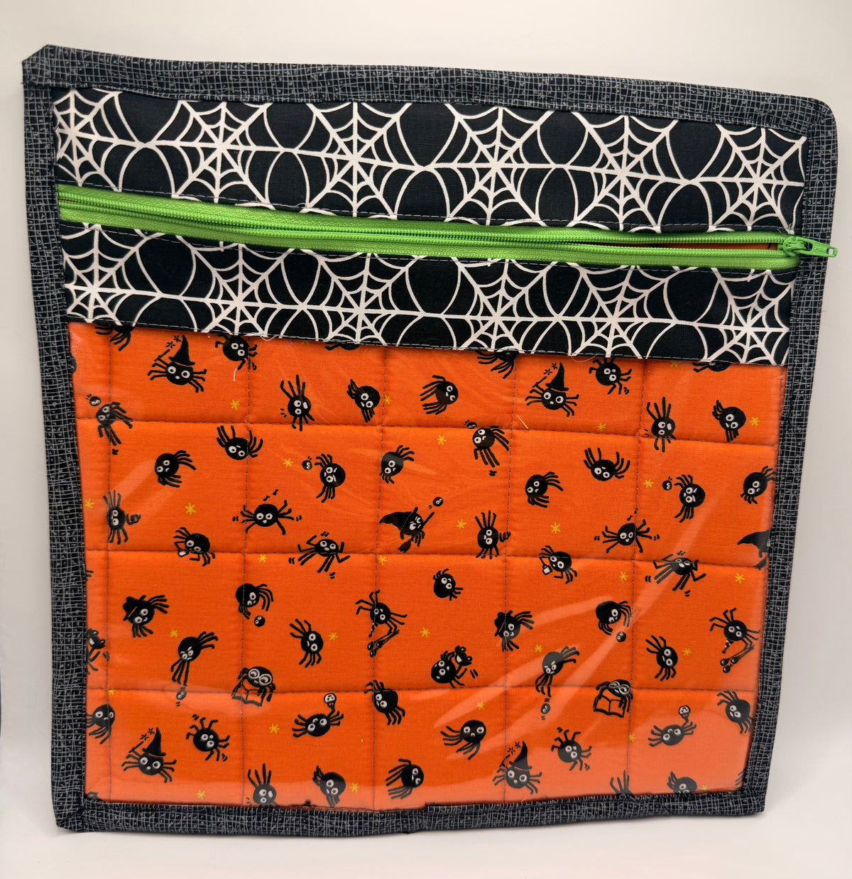Spider Vinyl Project Bag - 001