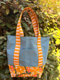 Mini Canvas Tote Bag - 001