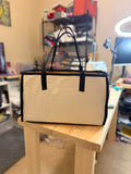 Juki TL Series Canvas Sewing Machine Tote – Handmade