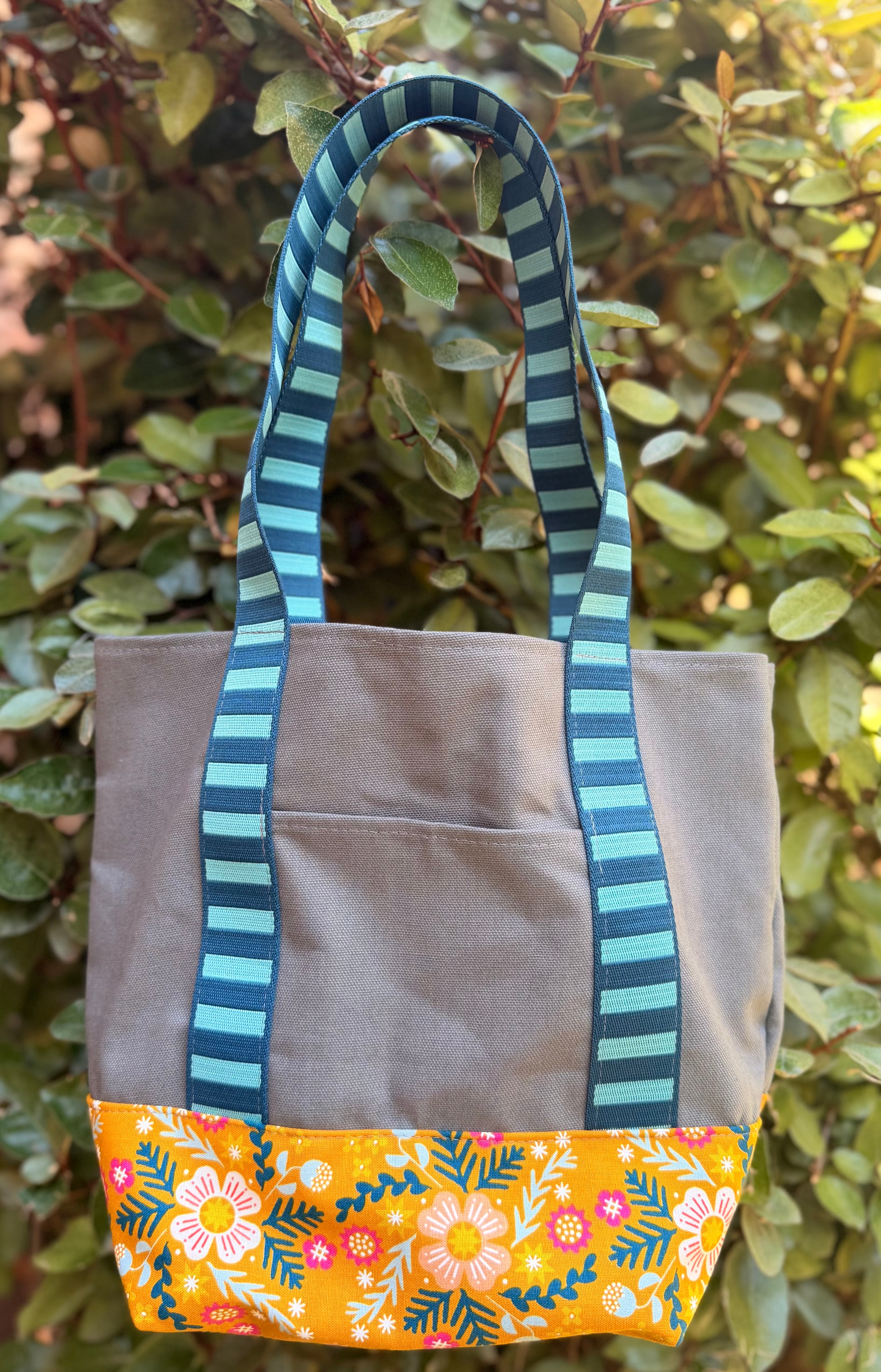 Mini Canvas Tote Bag - 004