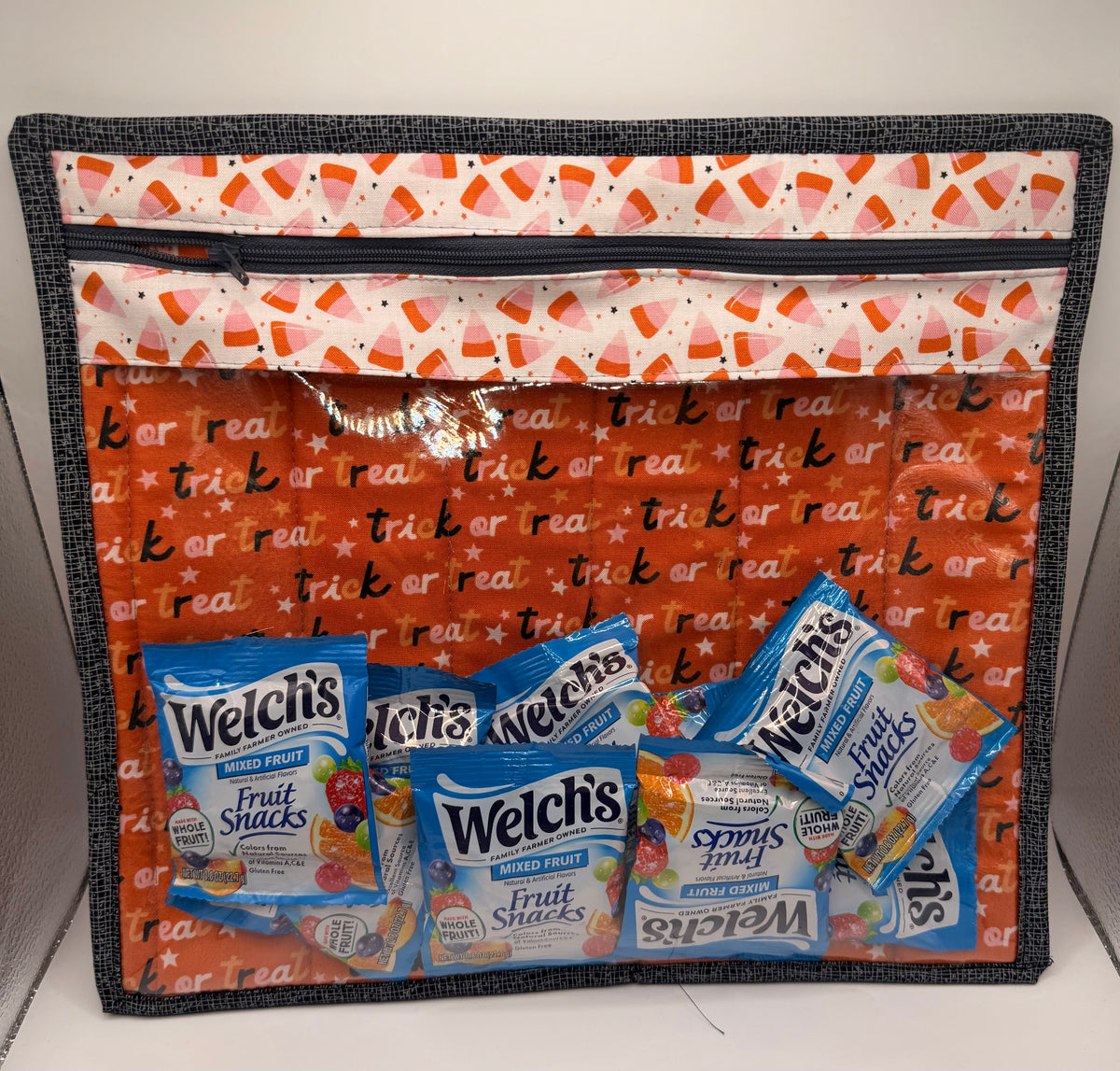 Trick or Treat Vinyl Project Bag - 002