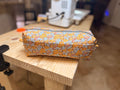Golden Wildflower Box Pouch - No 1