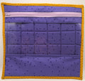 Purple Dot Clear Vinyl Pouch - No 1